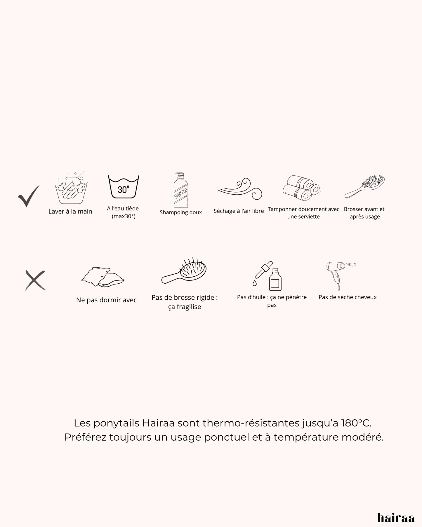 Hairaa Sleek 20" - Le look parfait, sans chaleur, sans effort